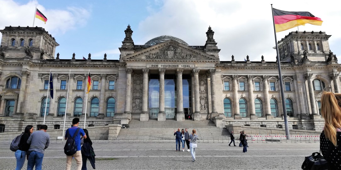 Reichstag, el Parlamento Alemán.