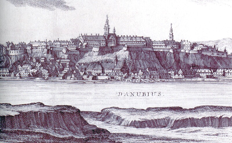 Mikovinyi - Schutzler: View of Buda with the Royal Palace, 1737
Fotografía extraída de