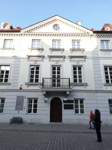 Casa de Marie Curie, en Vasovia.